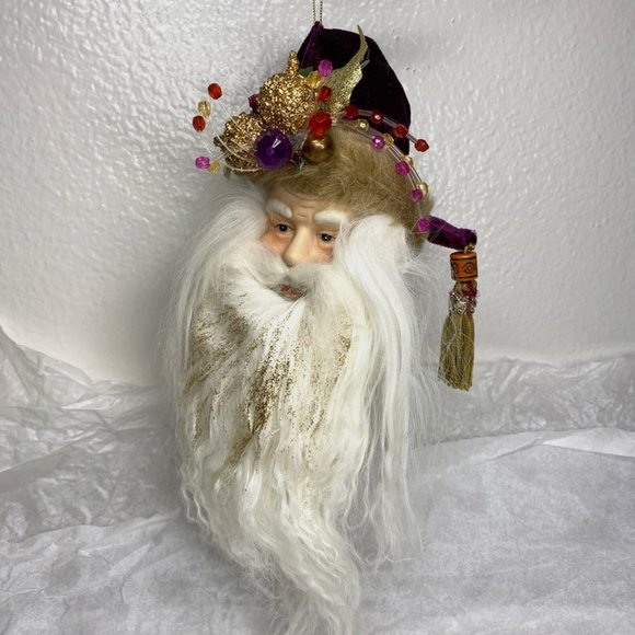 Santa Claus Christmas Ornament 10" Collectible New WT - Picture 6 of 11